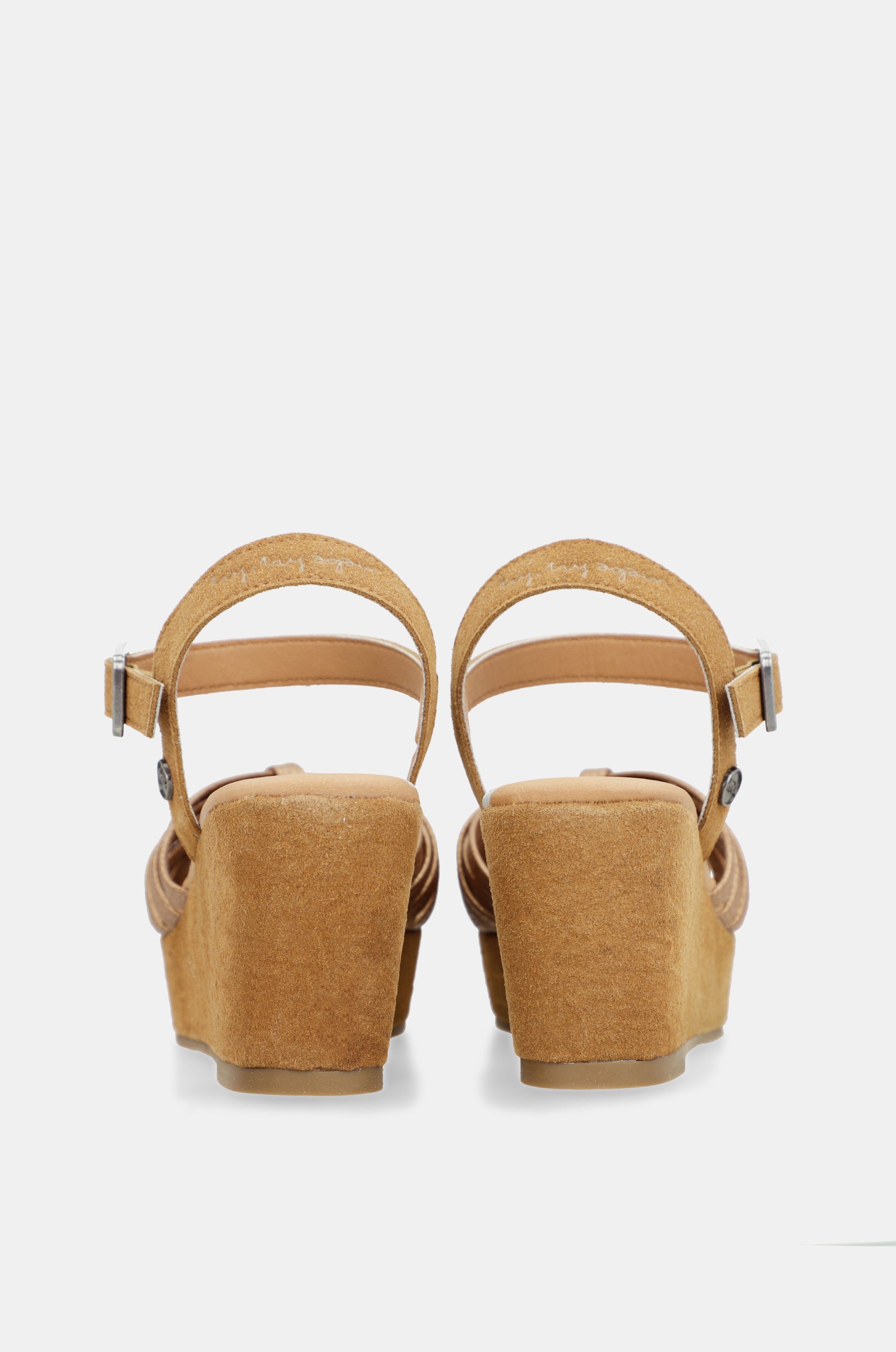 Cinnamon Gaia crossover sandals