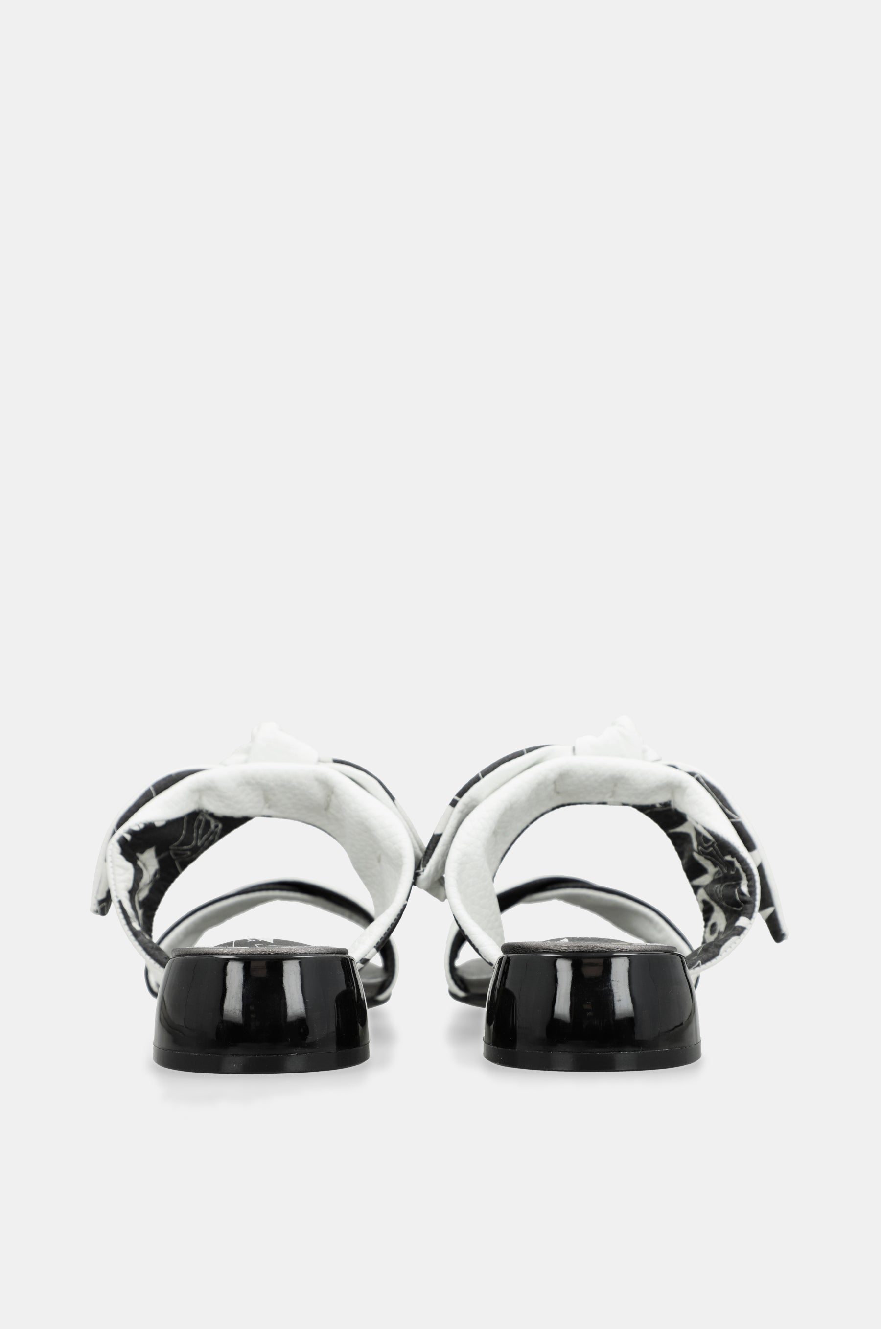 Bloom heeled sandals with knot