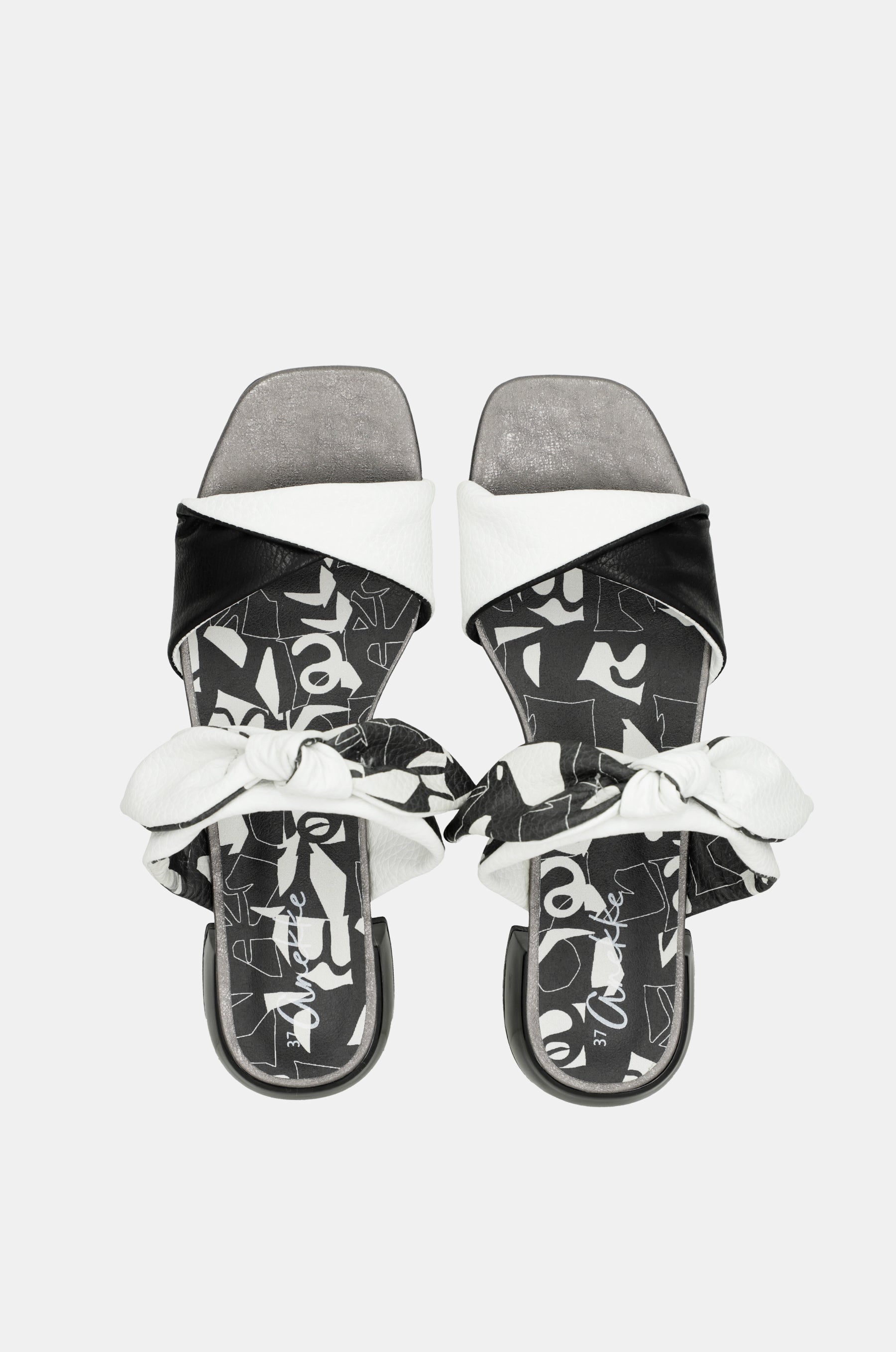 Bloom heeled sandals with knot