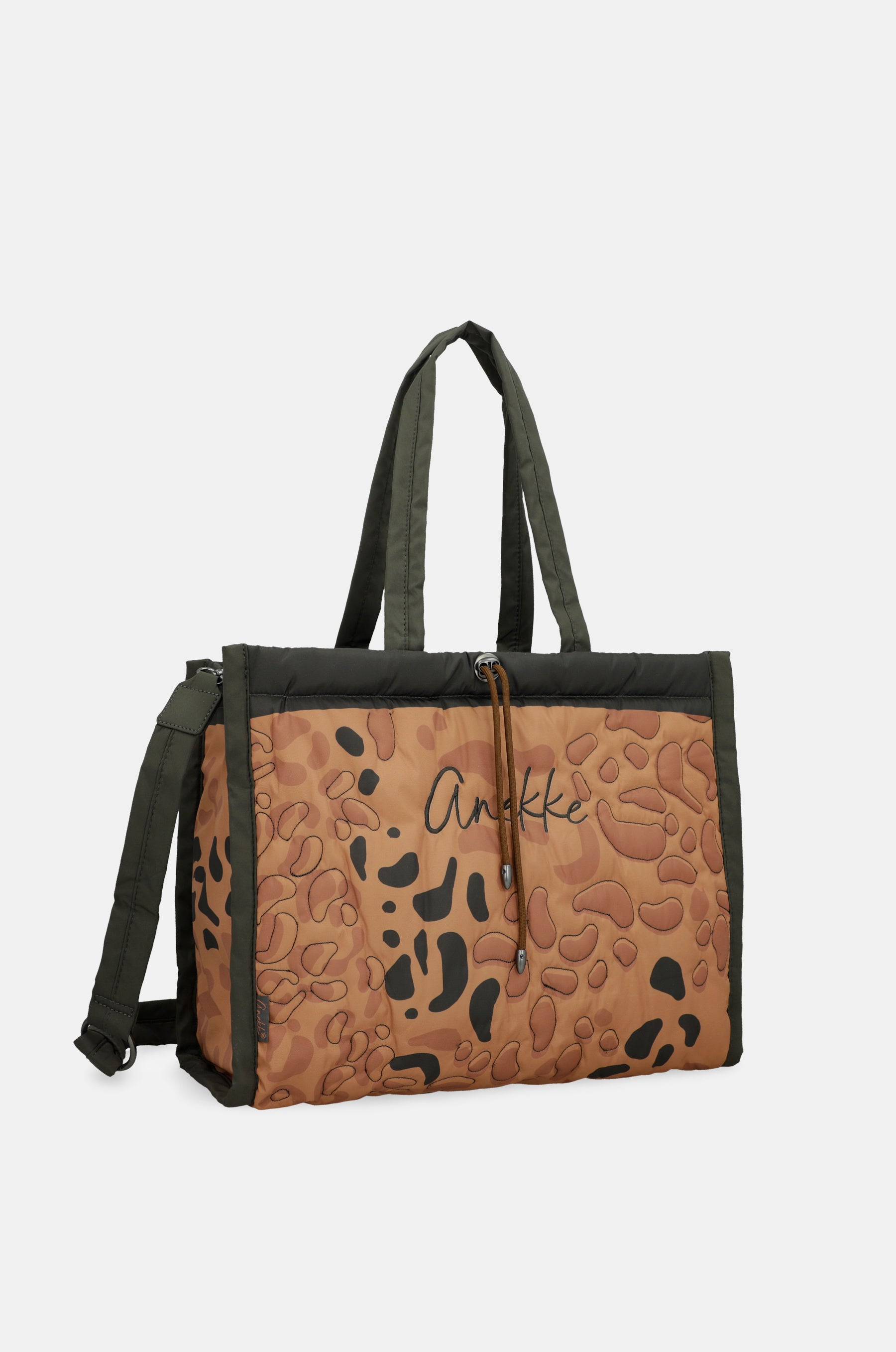 Terracotta quilted bag