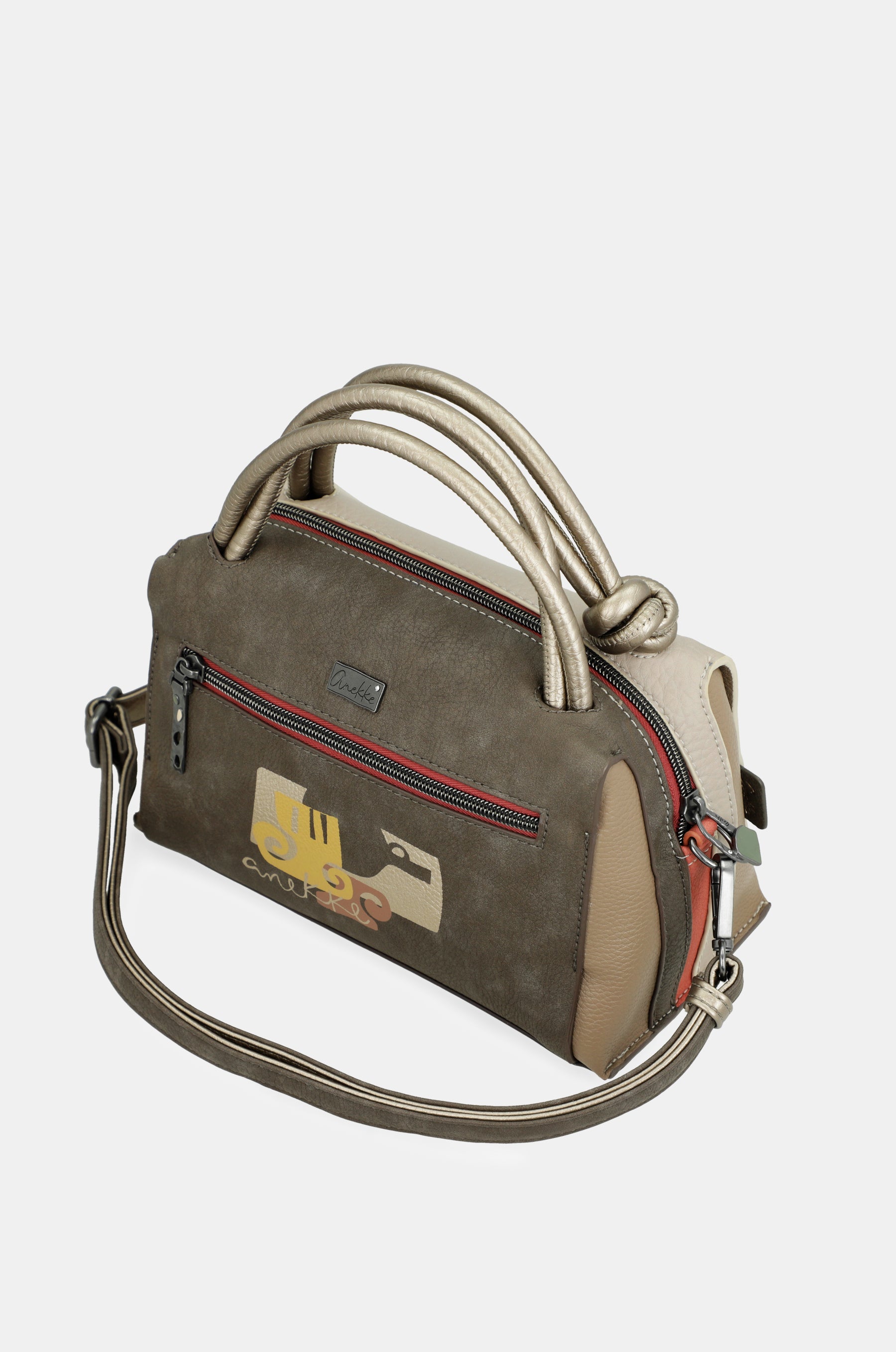 Short-handle bag and crossbody bag Amphora