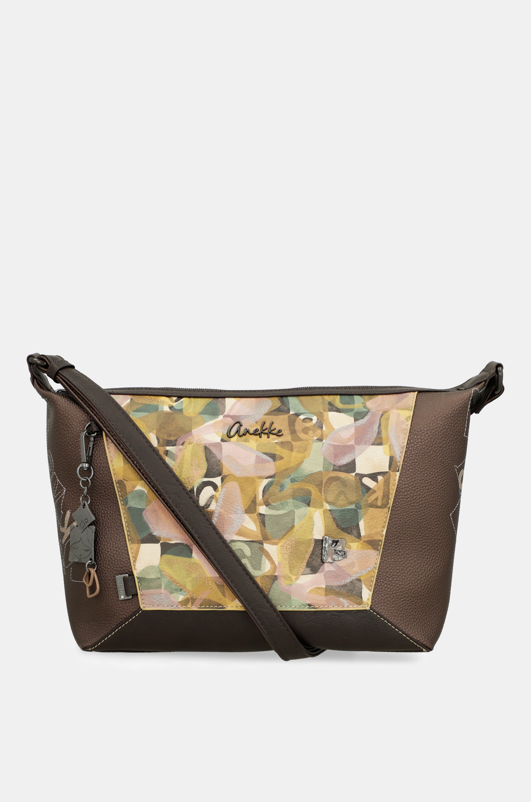 Printed crossbody bag Bloom