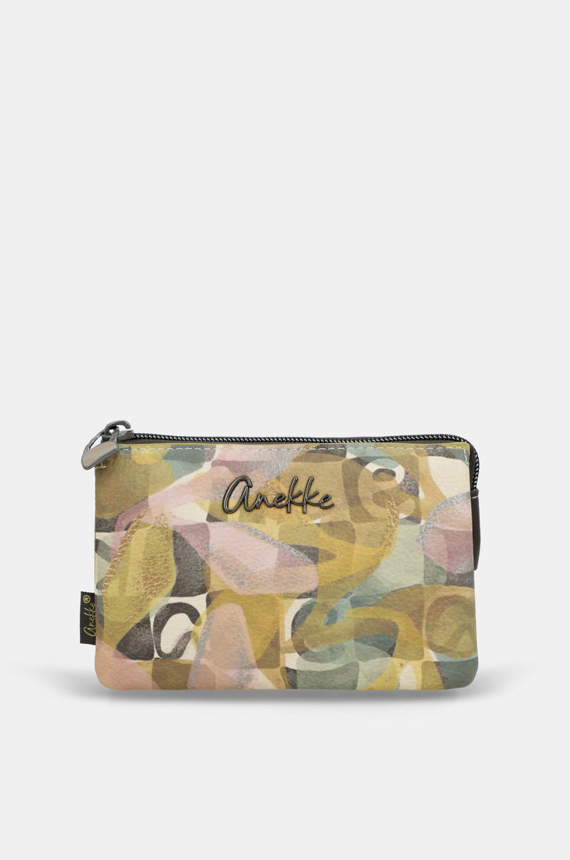 Triple-compartment purse Bloom