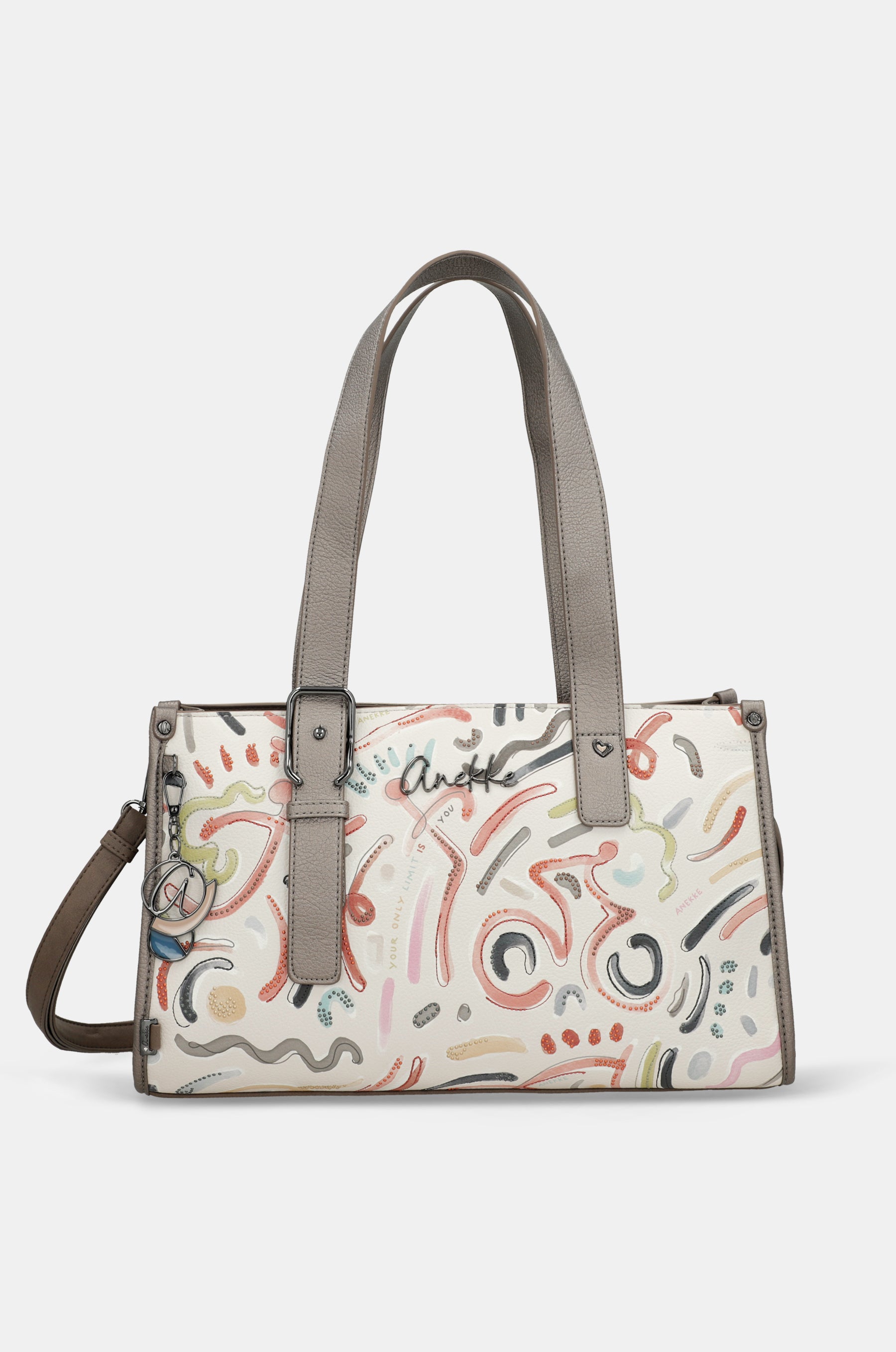 Double-handle bag and crossbody bag Olympia