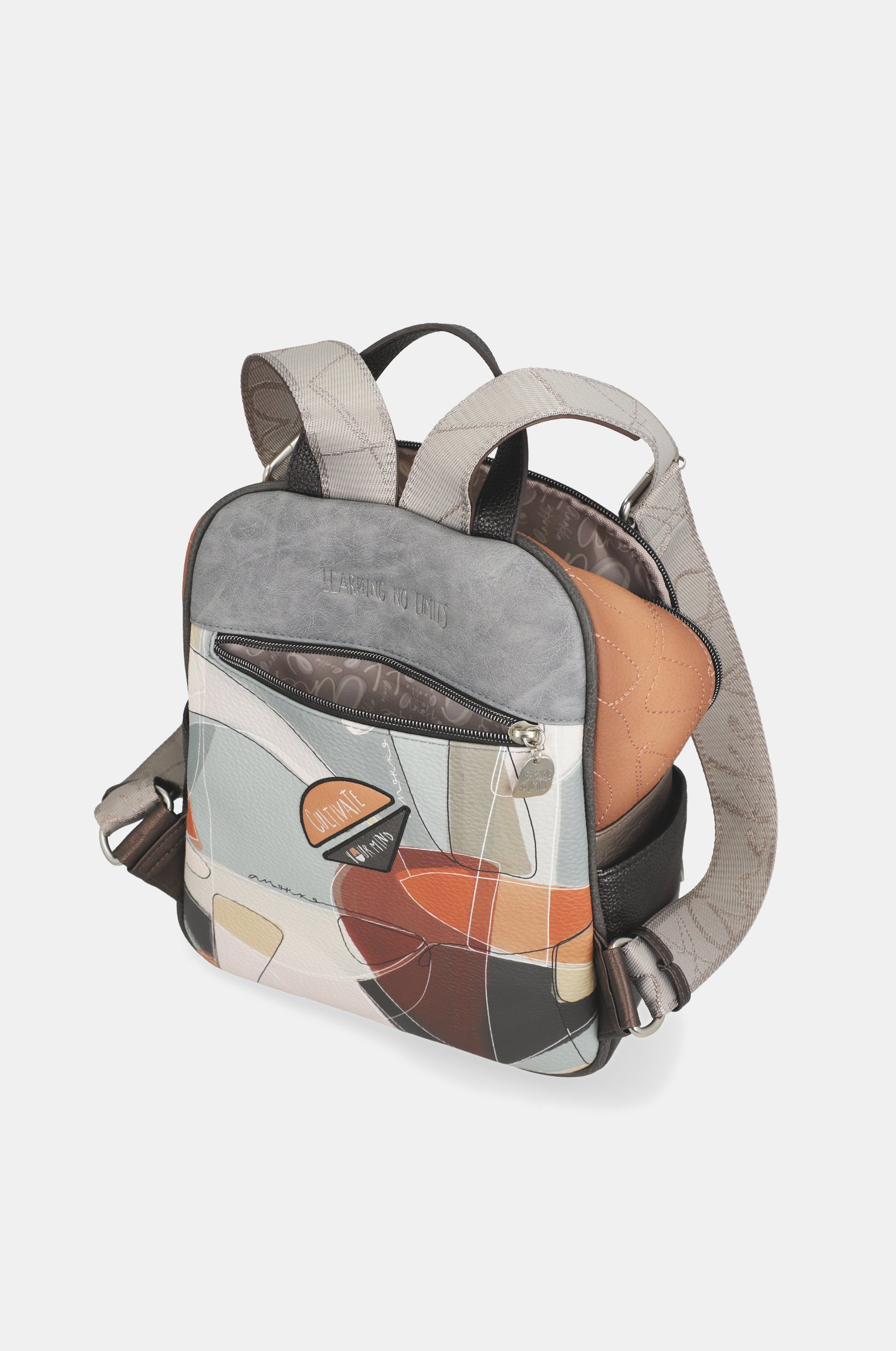 Printed backpack Sophia