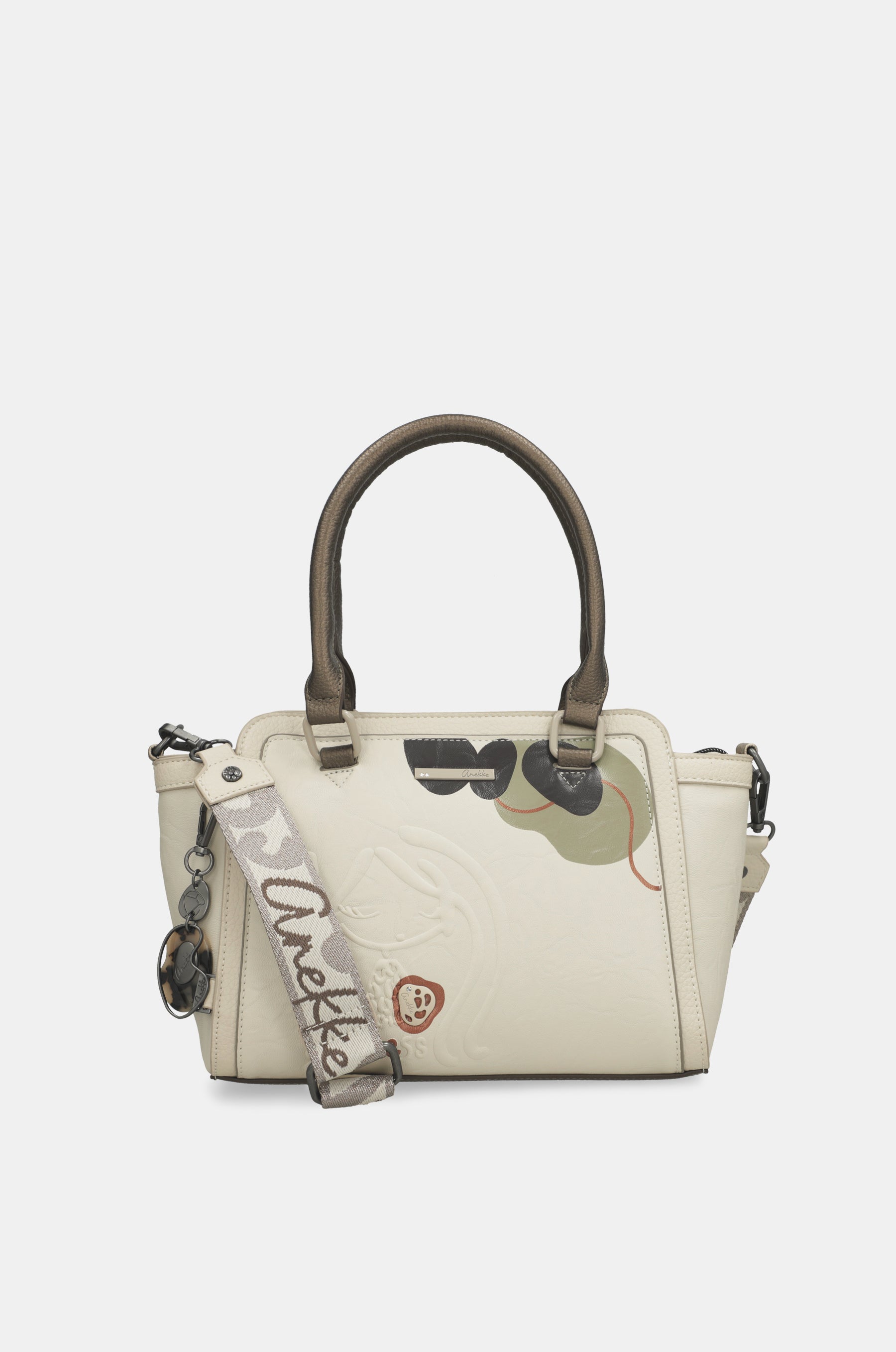 Short-handle bag and crossbody bag Gaia
