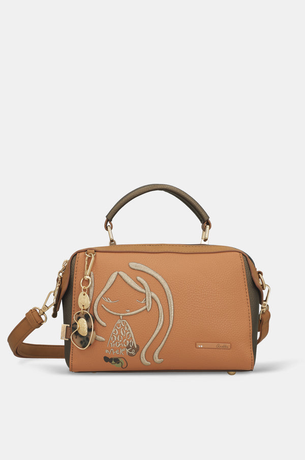 Crossbody bag with handle Gaia