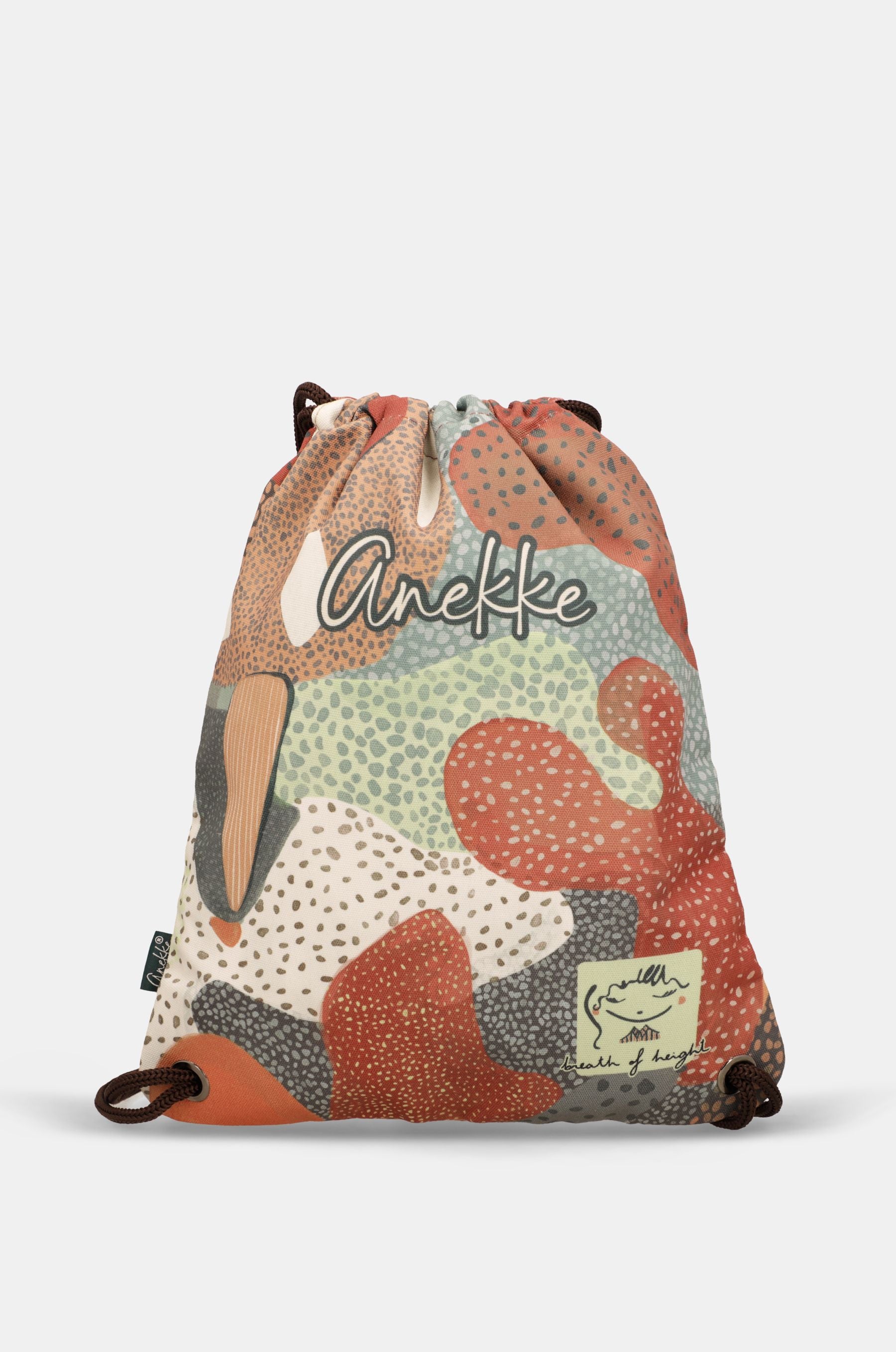 Real backpack with front pocket