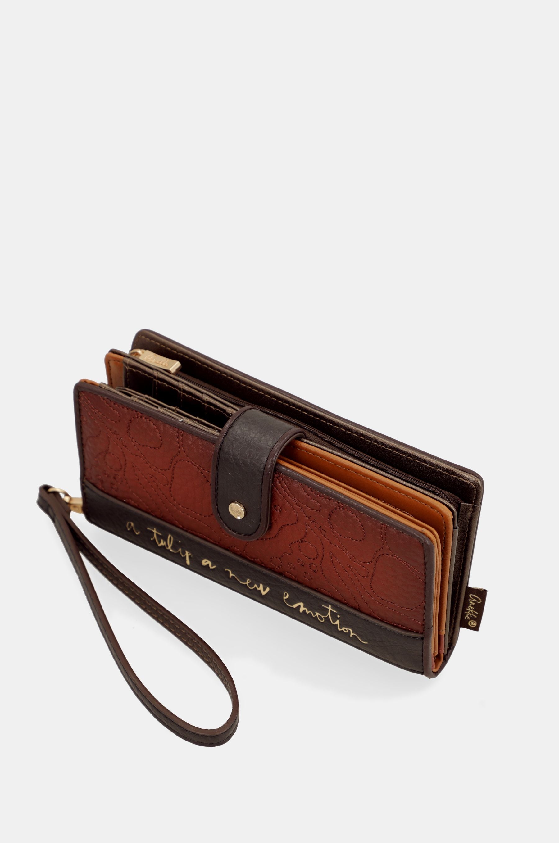 Rigid RFID wallet Tulip