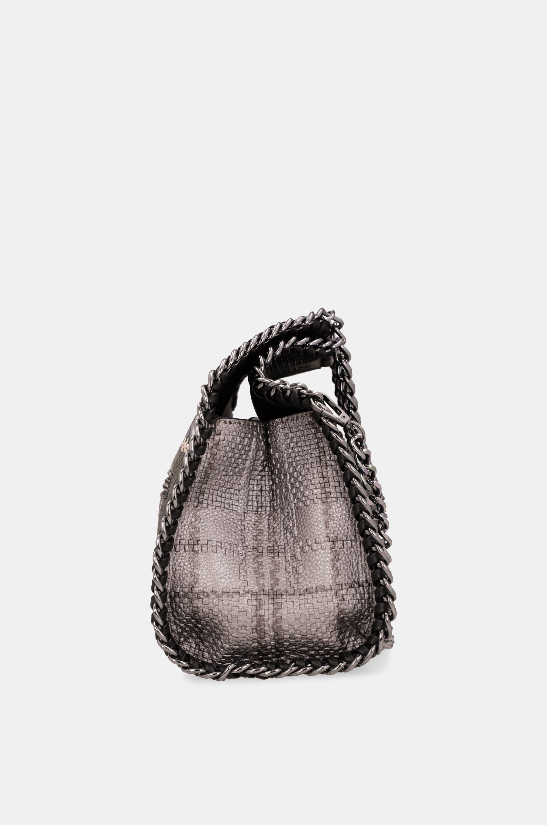 Shoulder bag Iron with metal handle