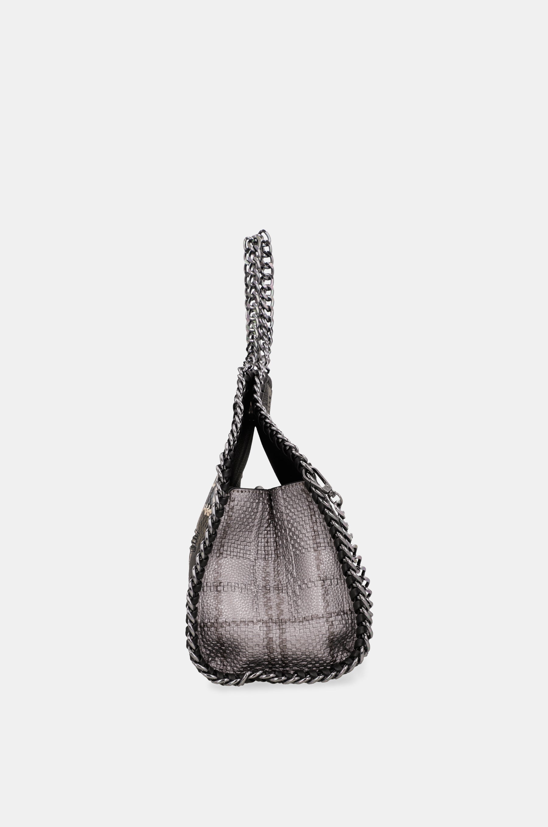 Shoulder bag Iron with metal handle