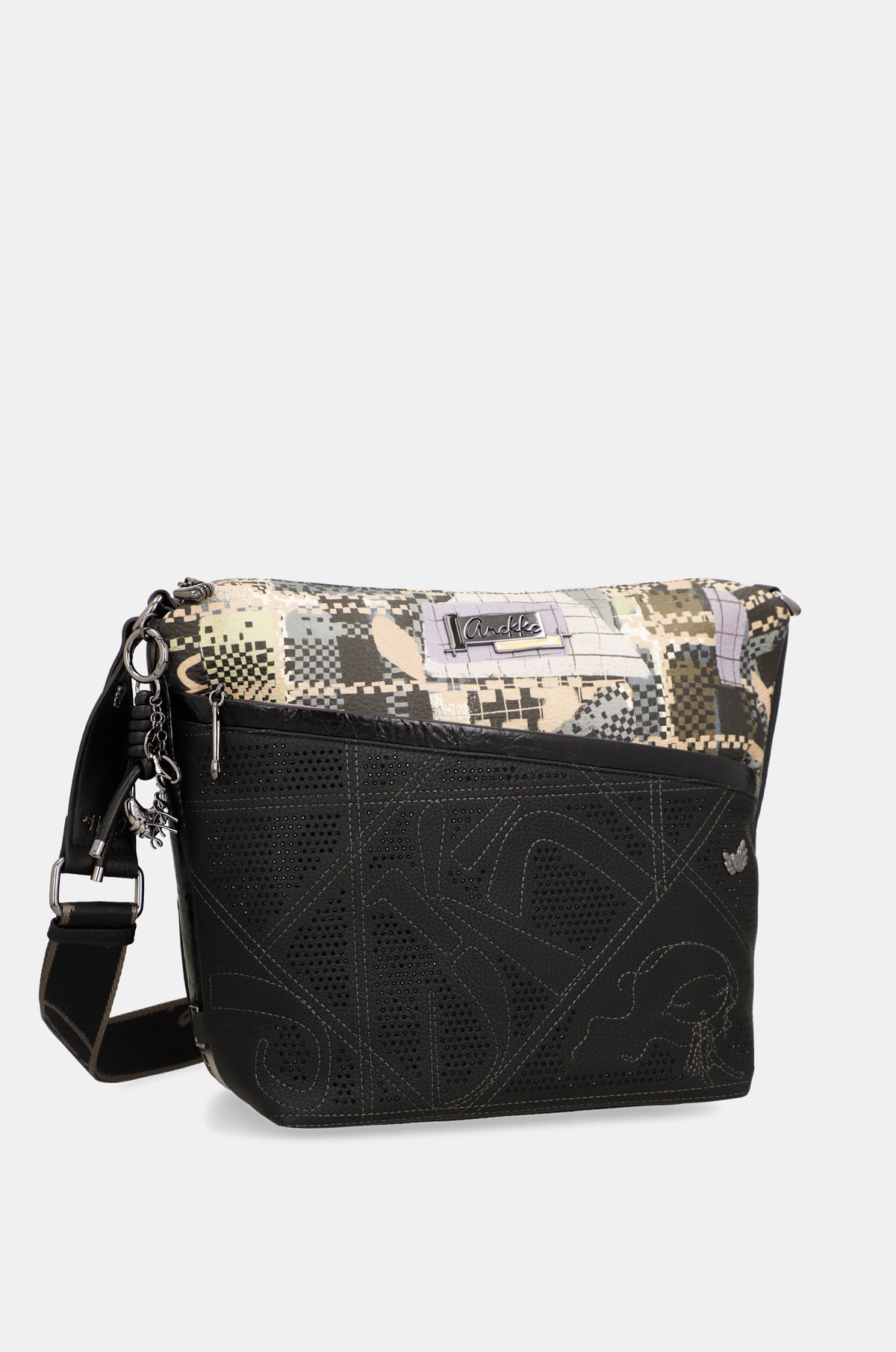 Large crossbody bag Iron