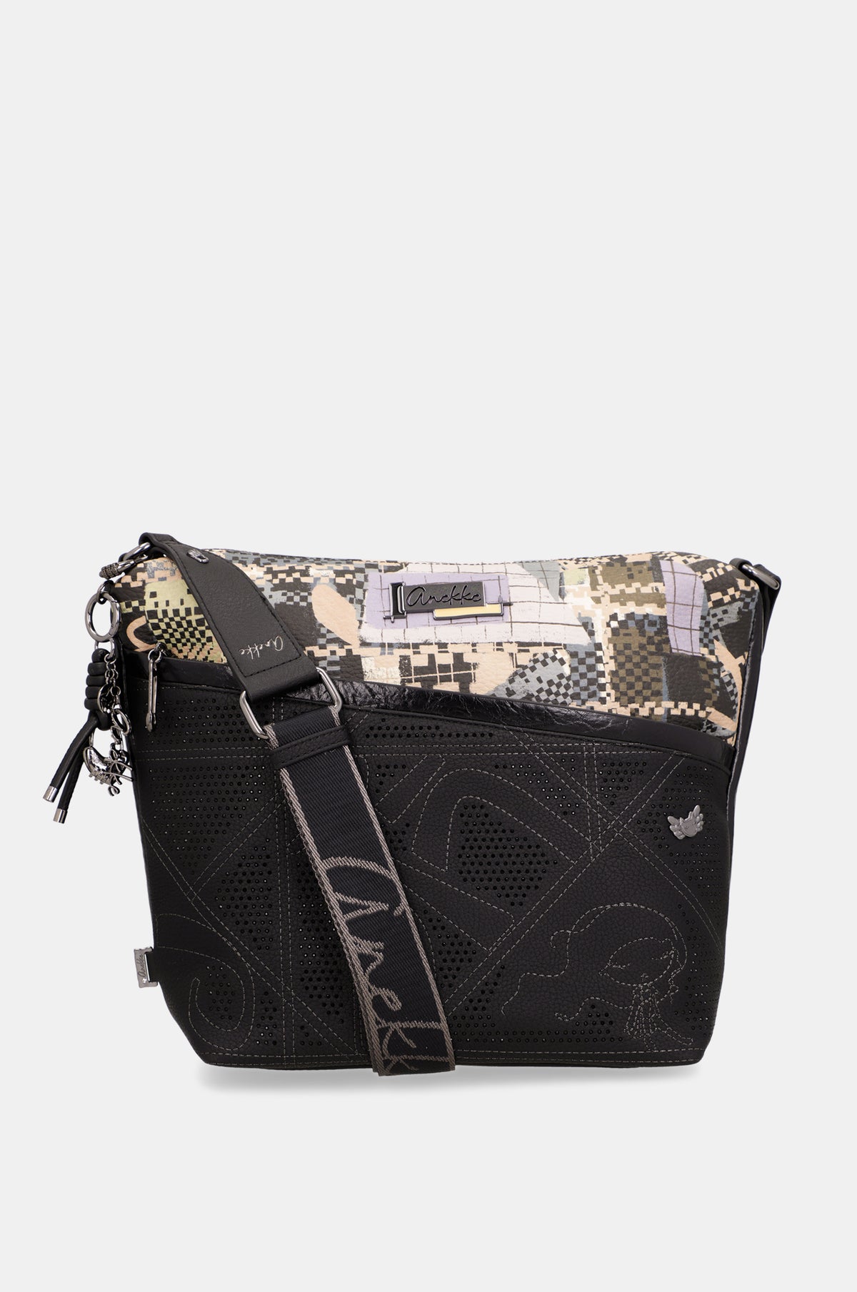 Large crossbody bag Iron