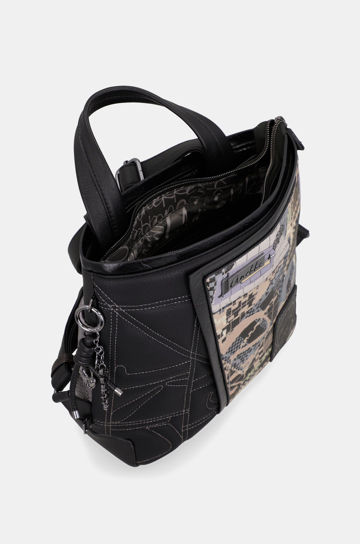 Square backpack Iron