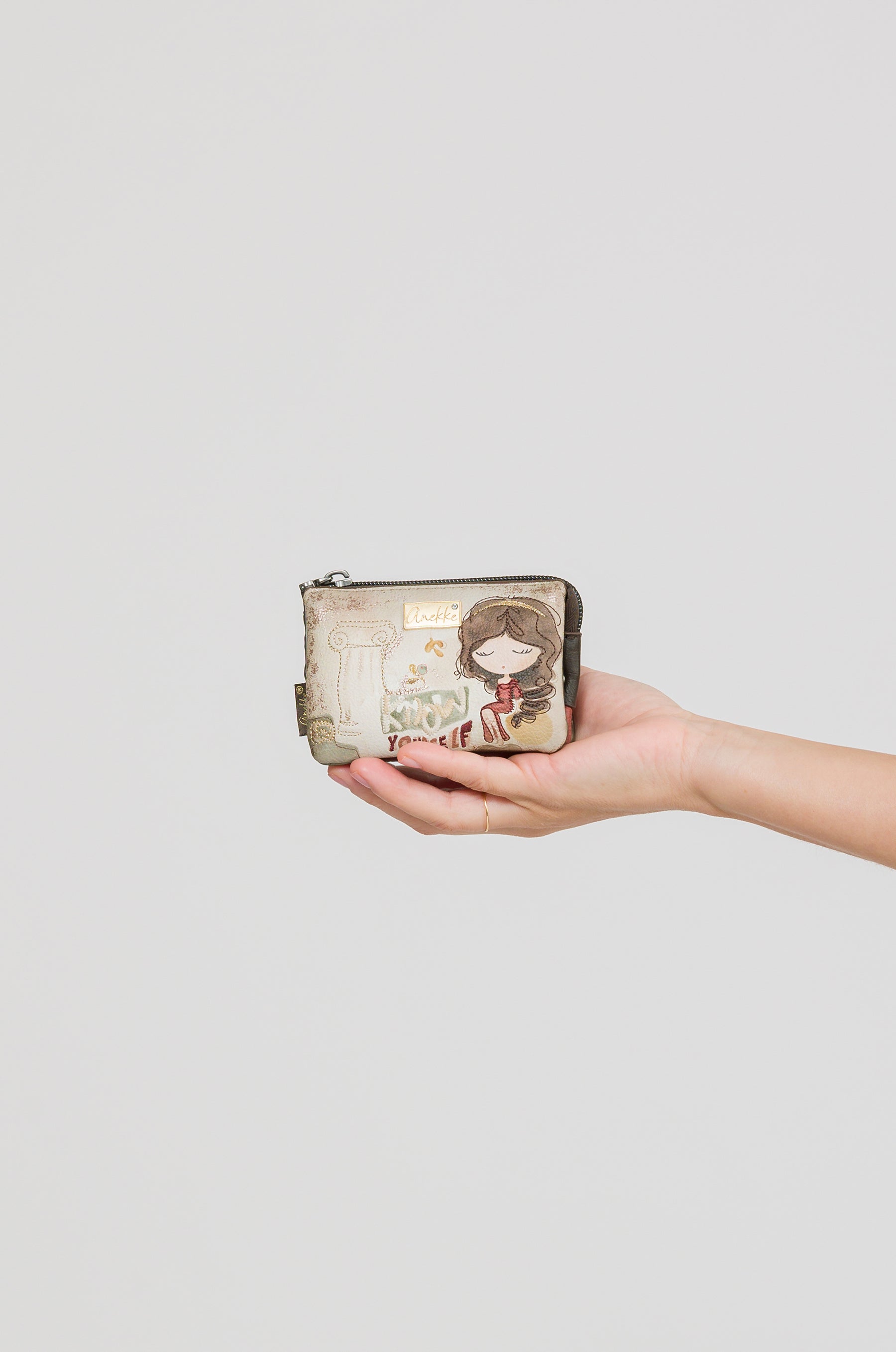 Triple-compartment purse Muse