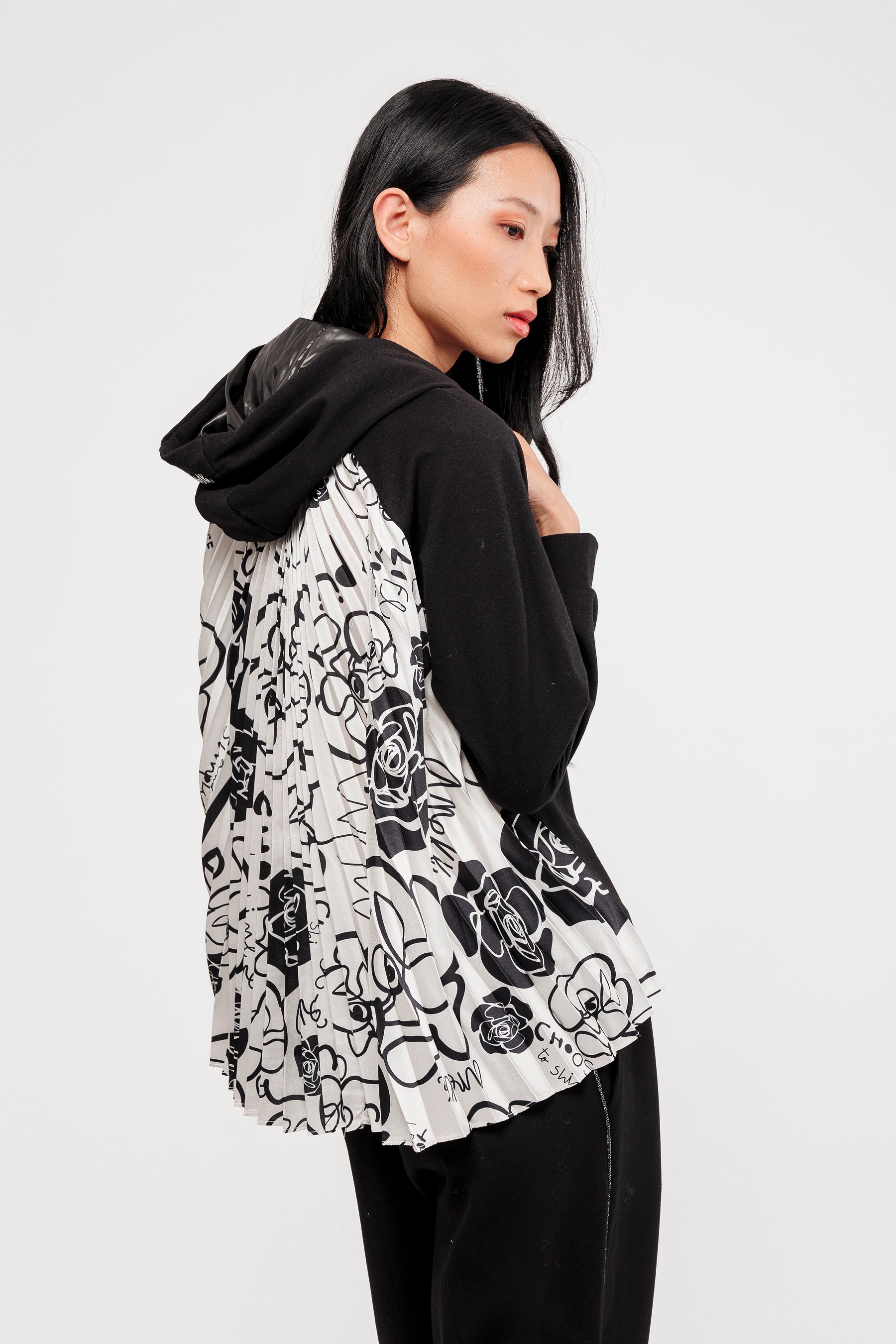 Printed hoodie