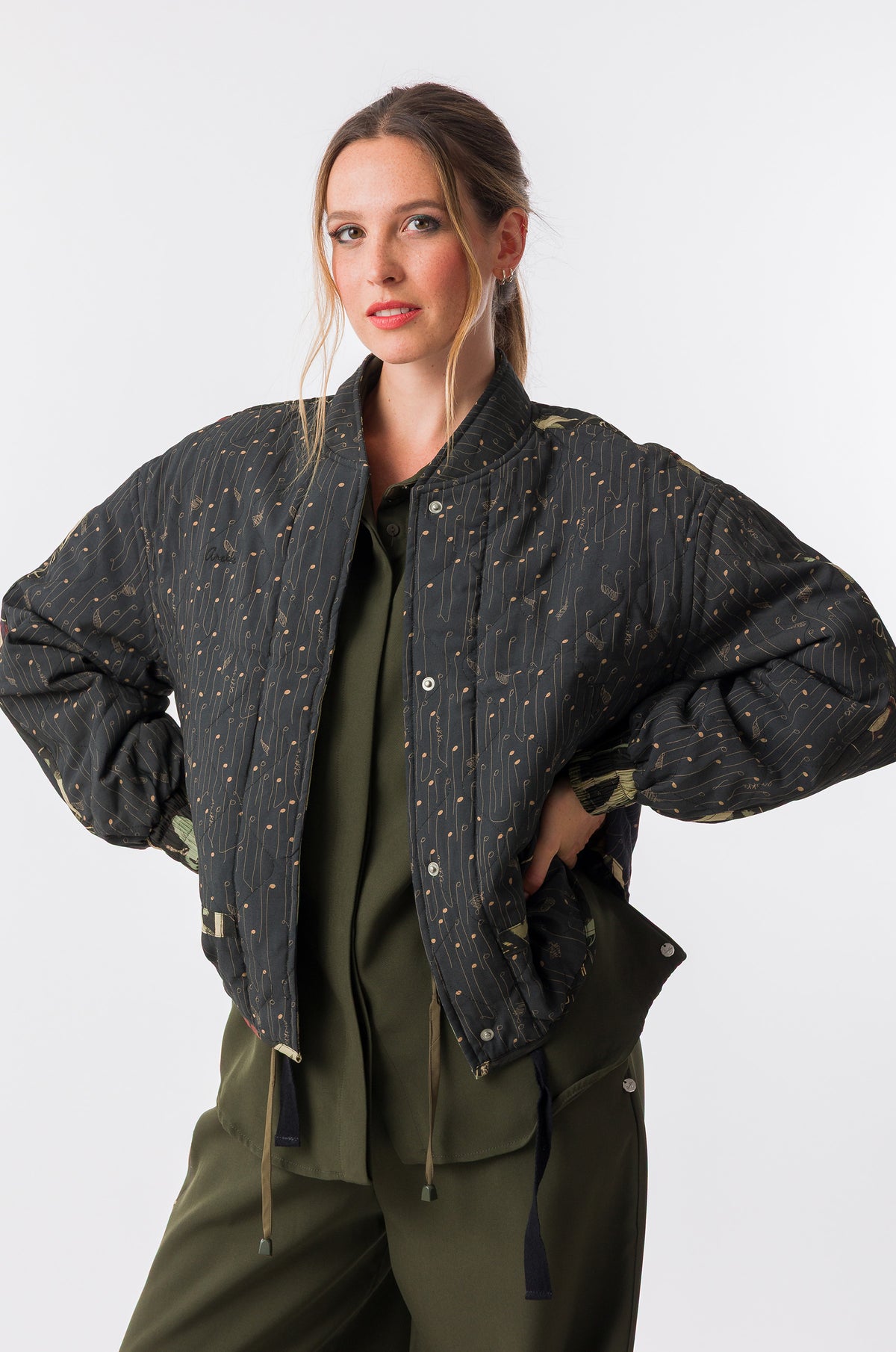 Reversible printed jacket Anekke