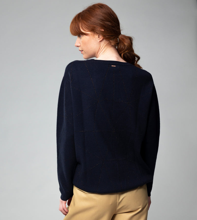 Navy Blue Shōen Sweater