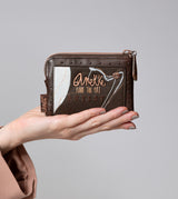 Nature Shodō Small Brown RFID Wallet