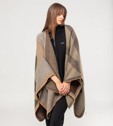 Anekke printed poncho