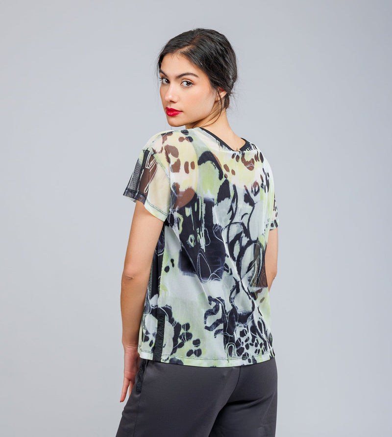 Printed short-sleeve T-shirt Towanda