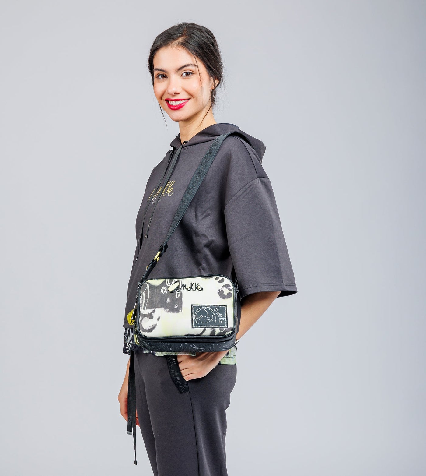 Crossbody bag with 2 compartments Nature Towanda – Anekke