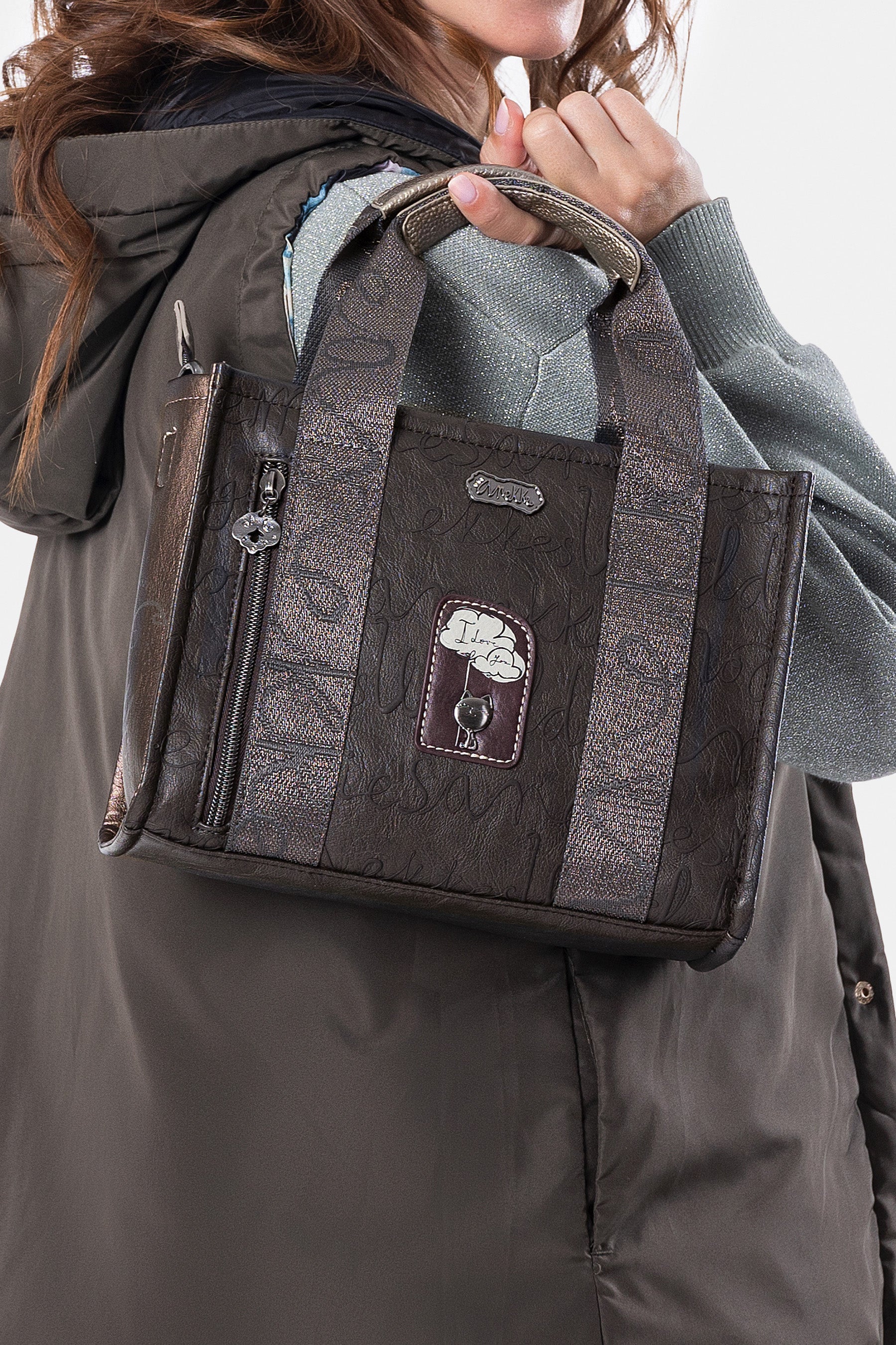 Manifesto small bag with handles