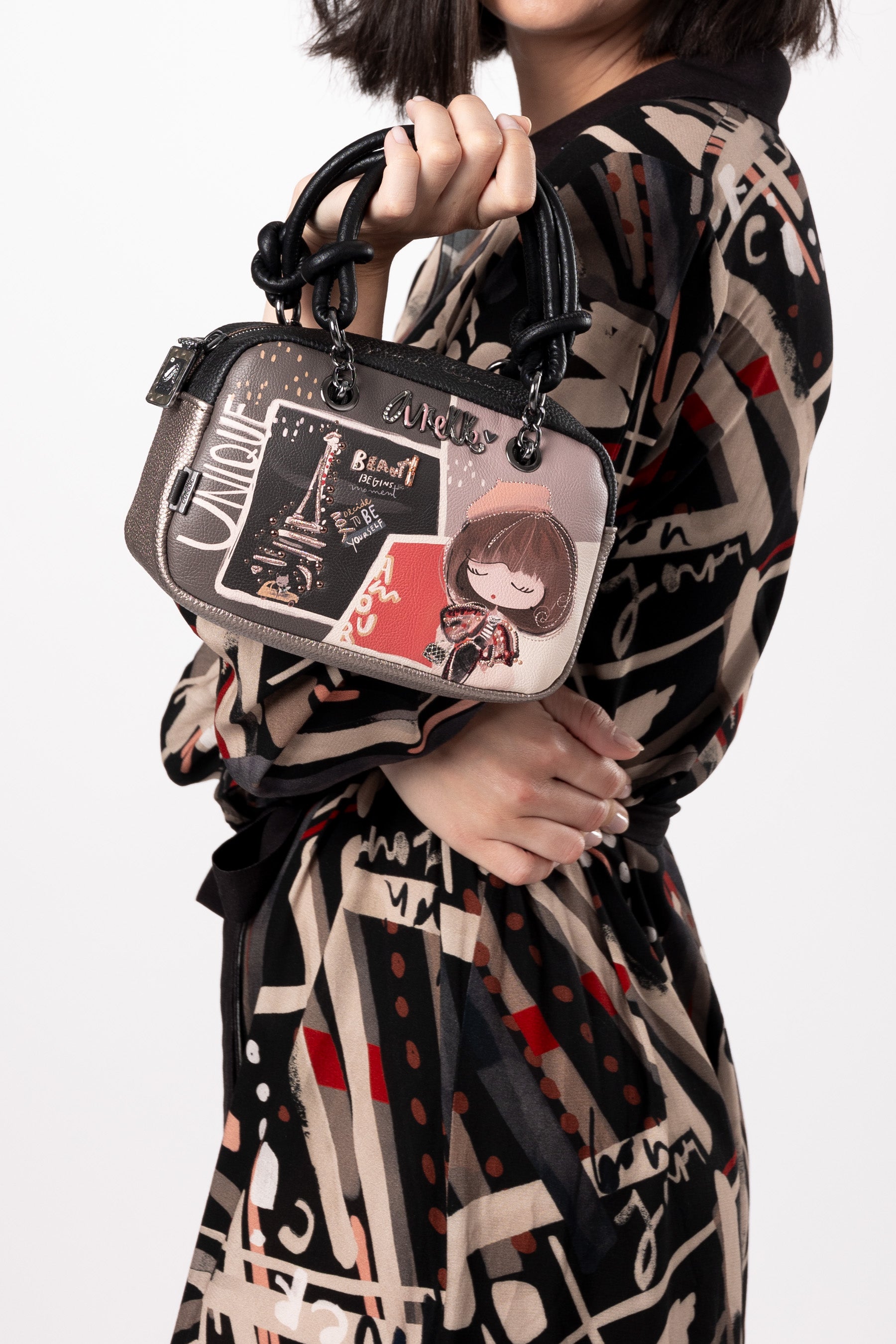 Mademoiselle small handbag with shoulder strap