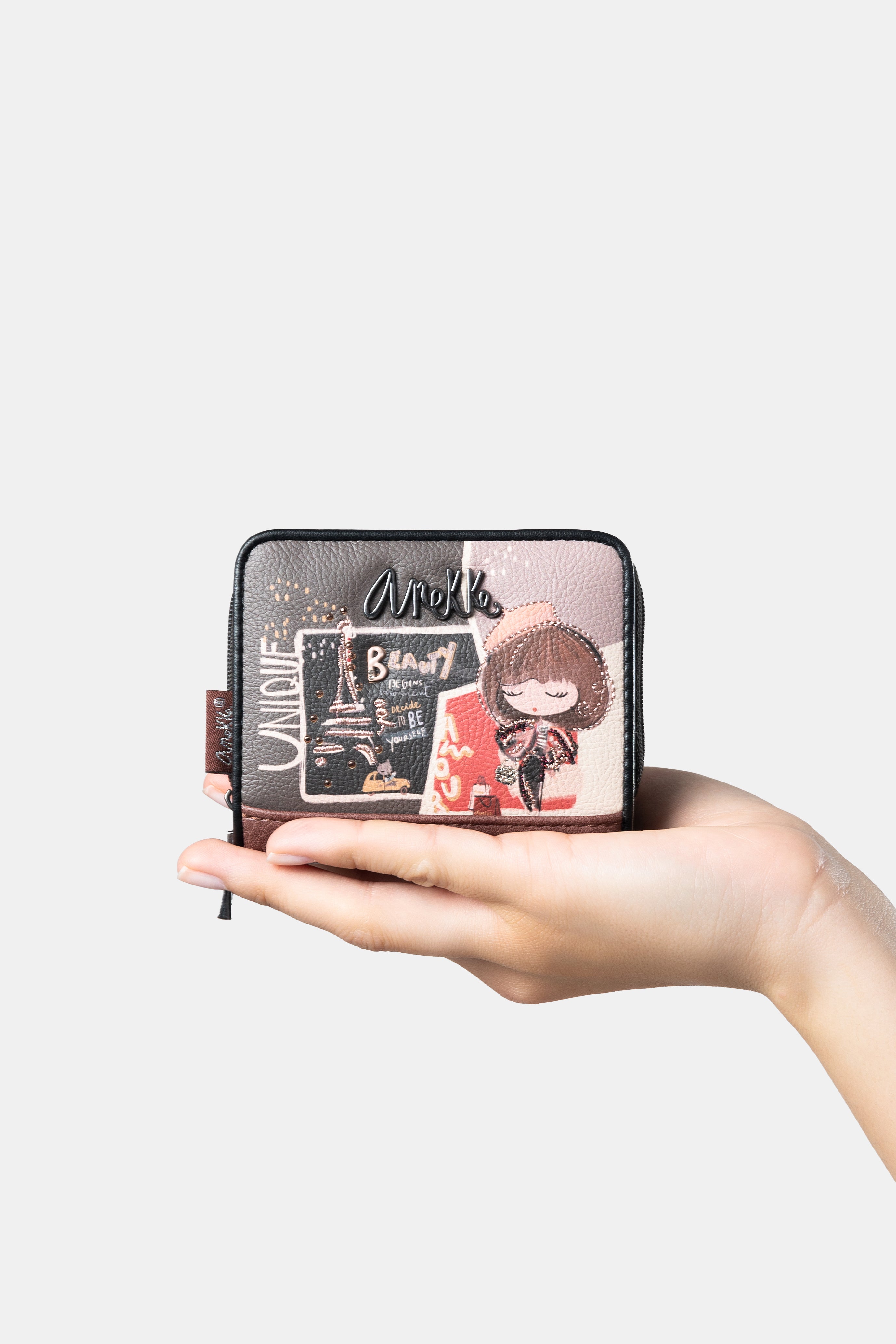 Mademoiselle small RFID wallet