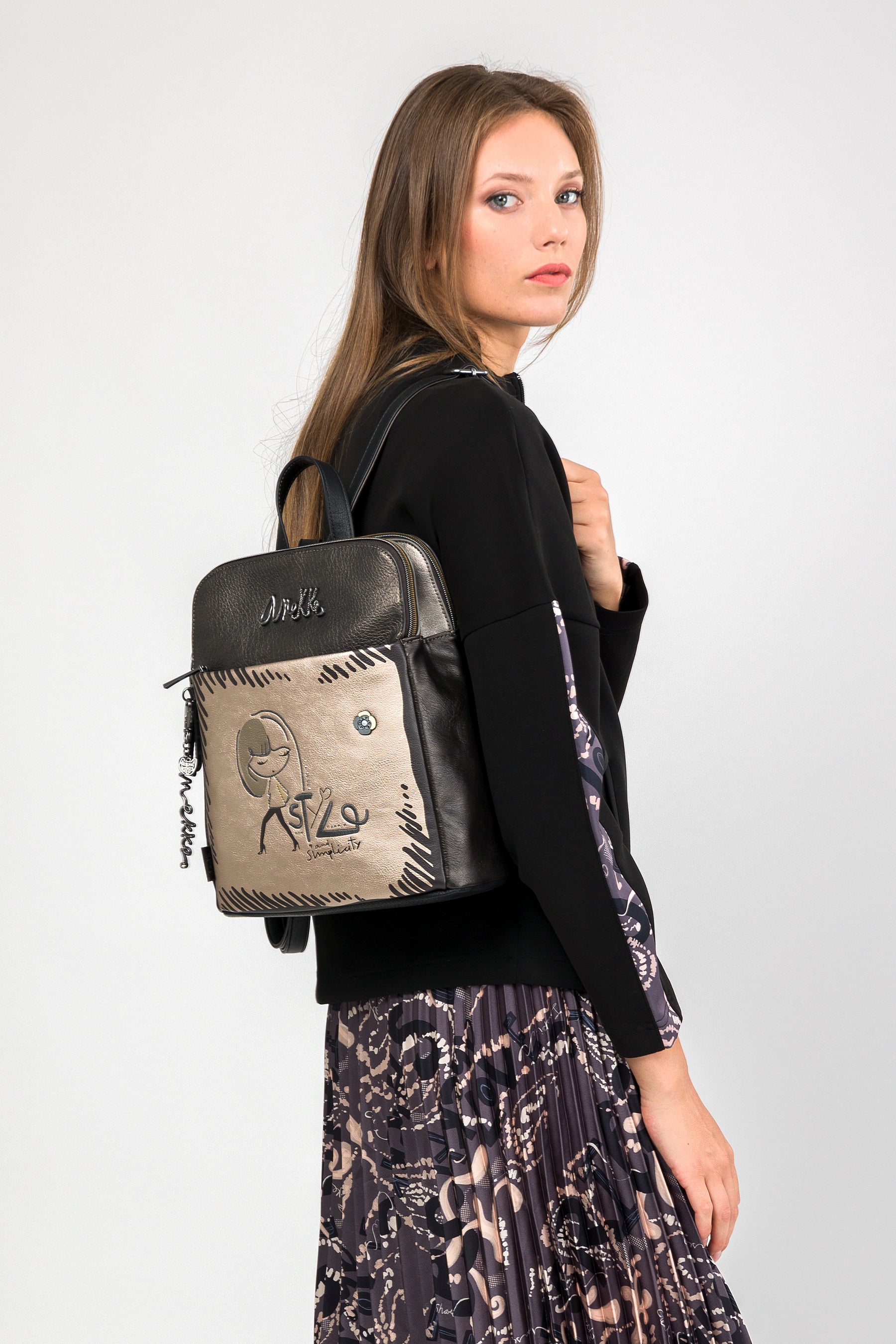 Nature Koko triple-compartment backpack
