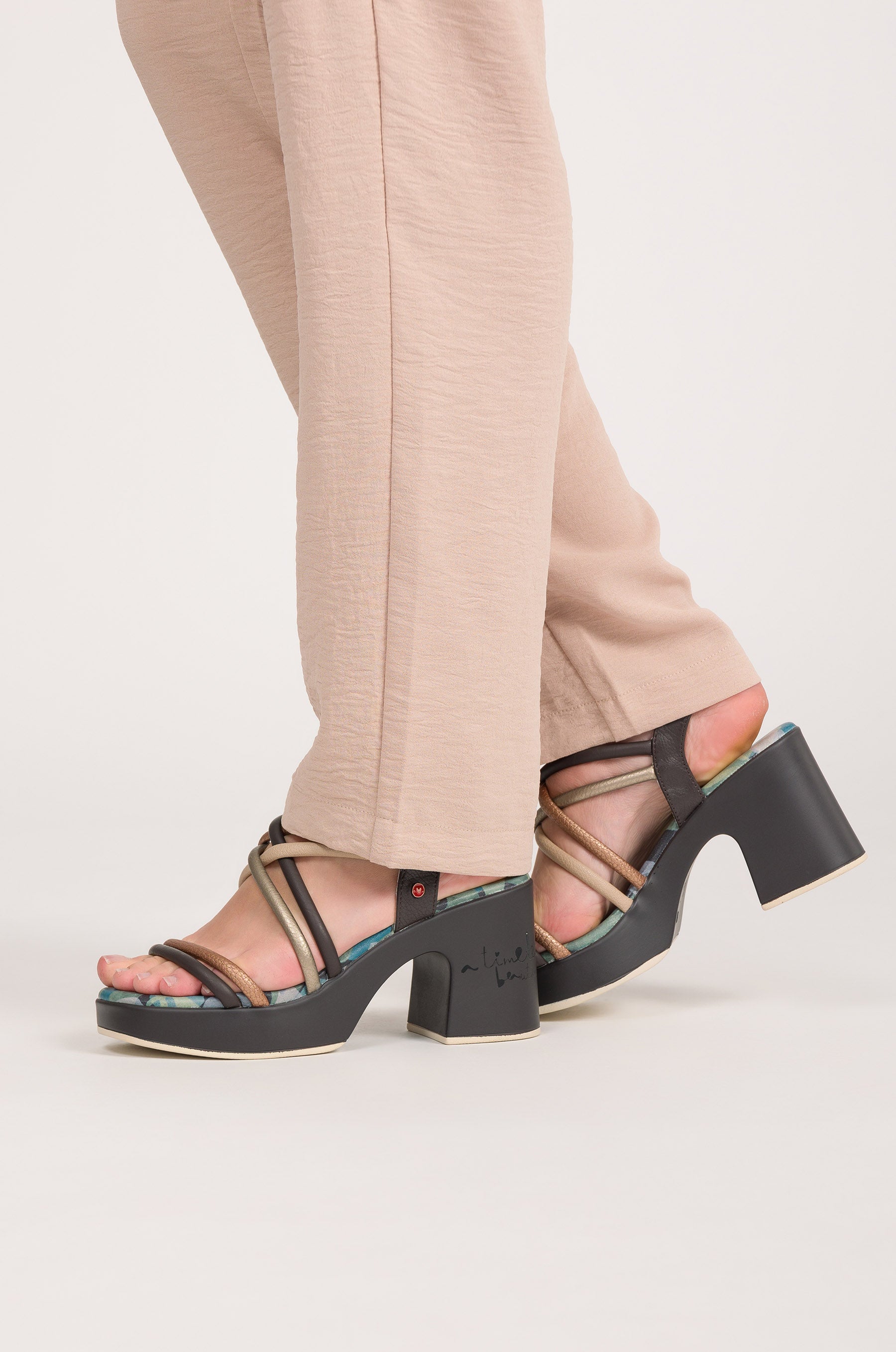 Bloom platform heel sandals