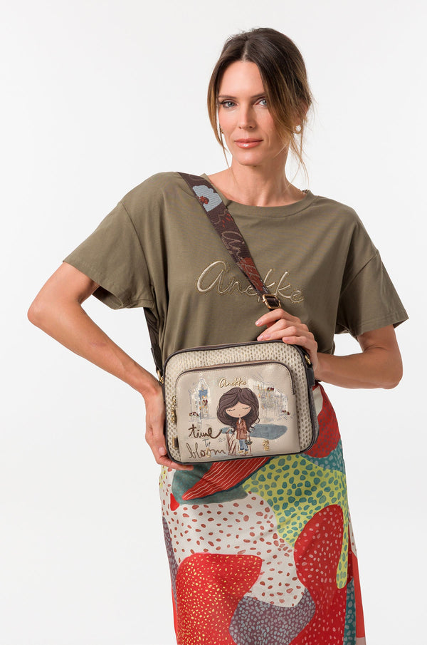 Crossbody bag Tulip with front pocket