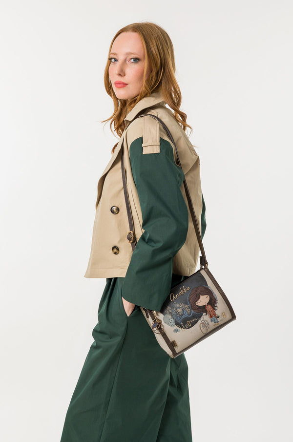Printed crossbody bag Tulip