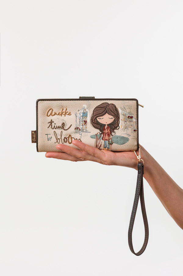 Rigid RFID wallet Tulip