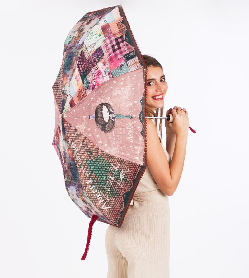 Long umbrella couture