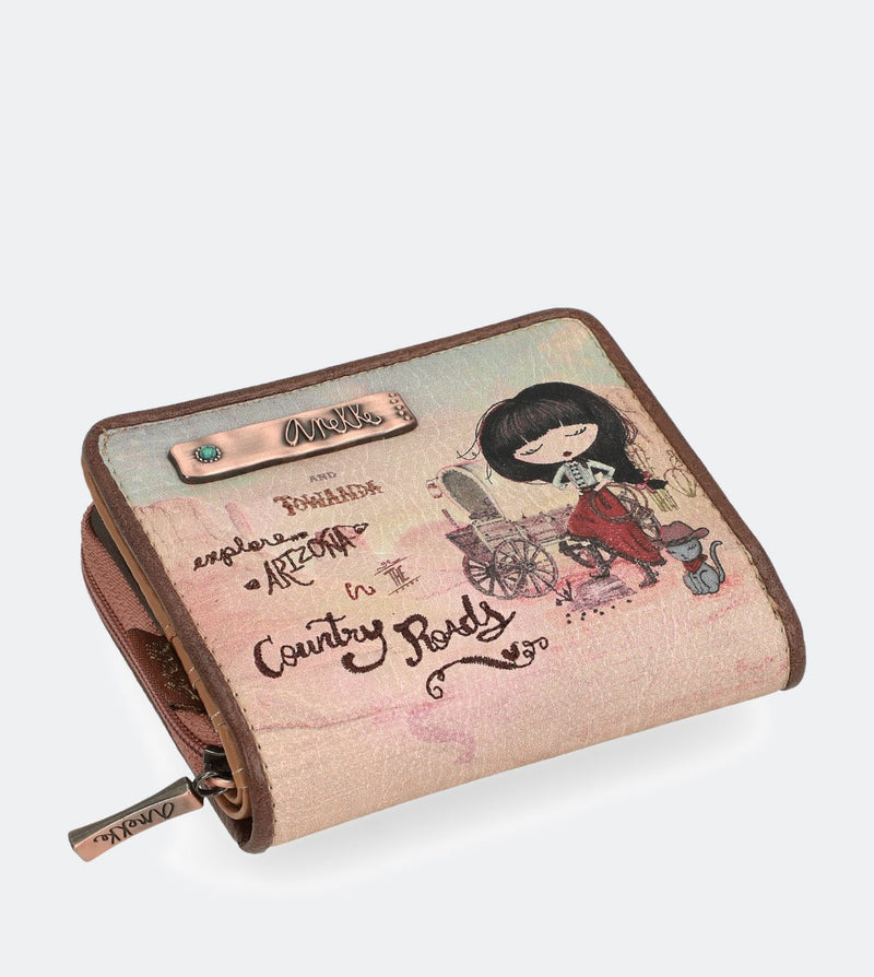 Country hard case mini purse