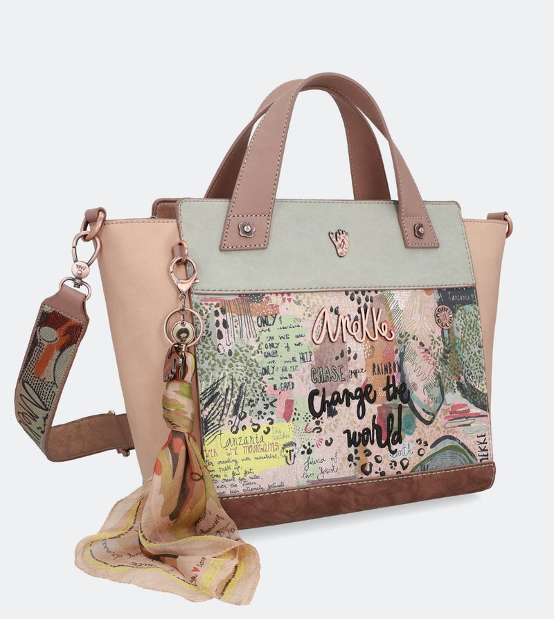 Forest bowling bag with handles