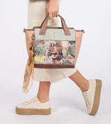 Forest bowling bag with handles