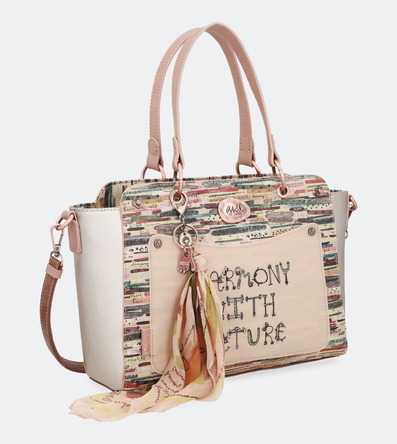 Nature vinyl bowling bag