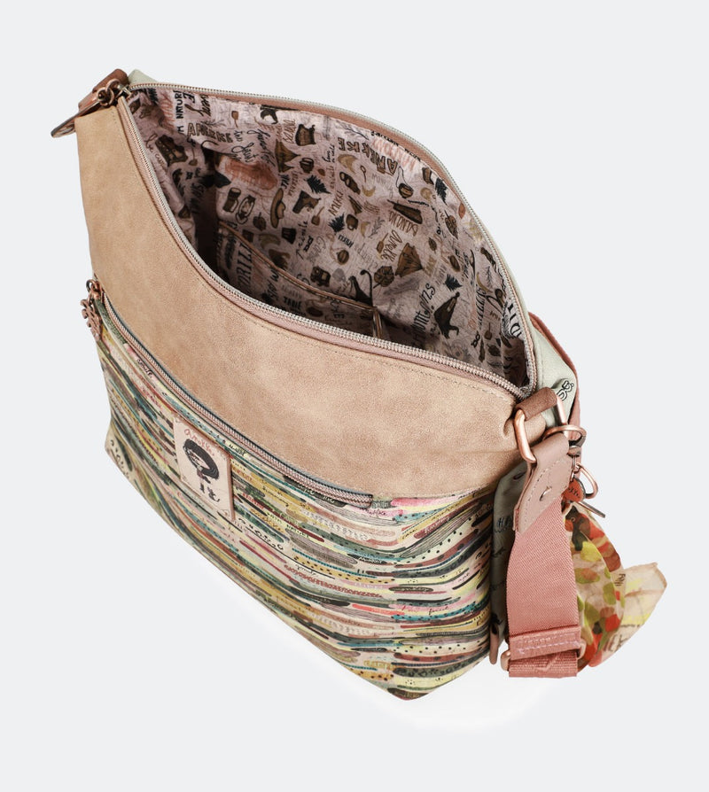 Gombe printed crossbody bag