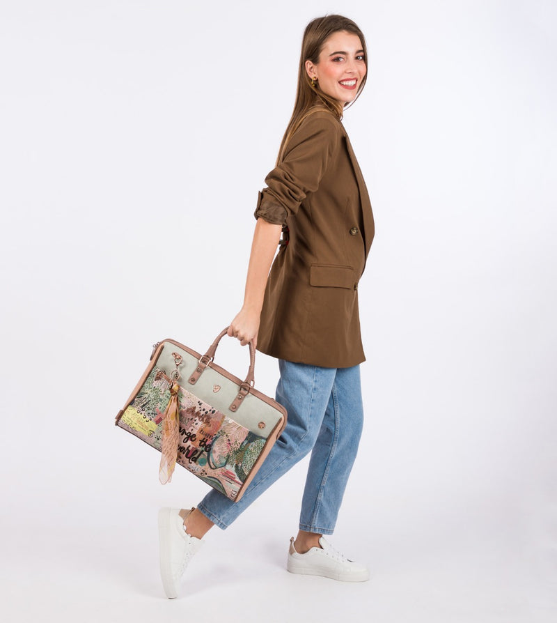 Nature printed document case