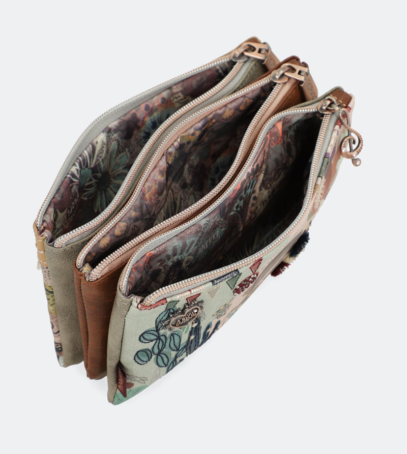 Ixchel Toiletry bag with double zip