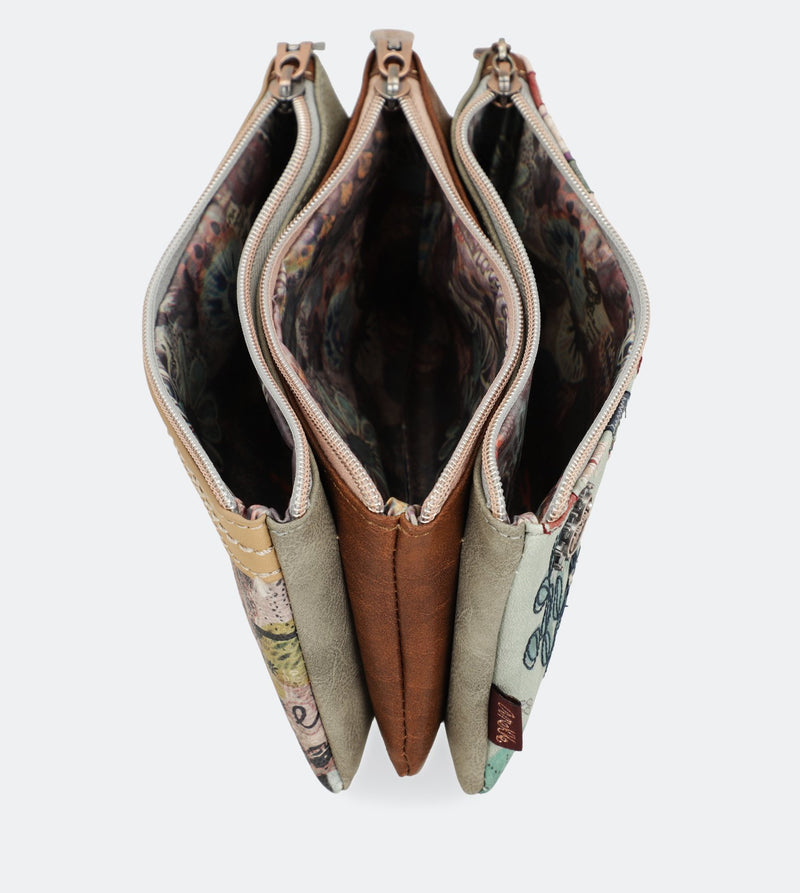Ixchel Toiletry bag with double zip