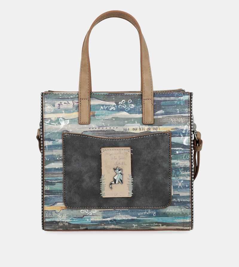 Iceland handbag with short handles
