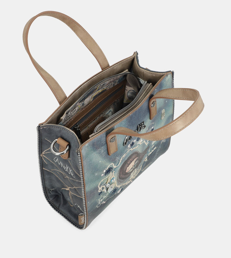Iceland handbag with short handles