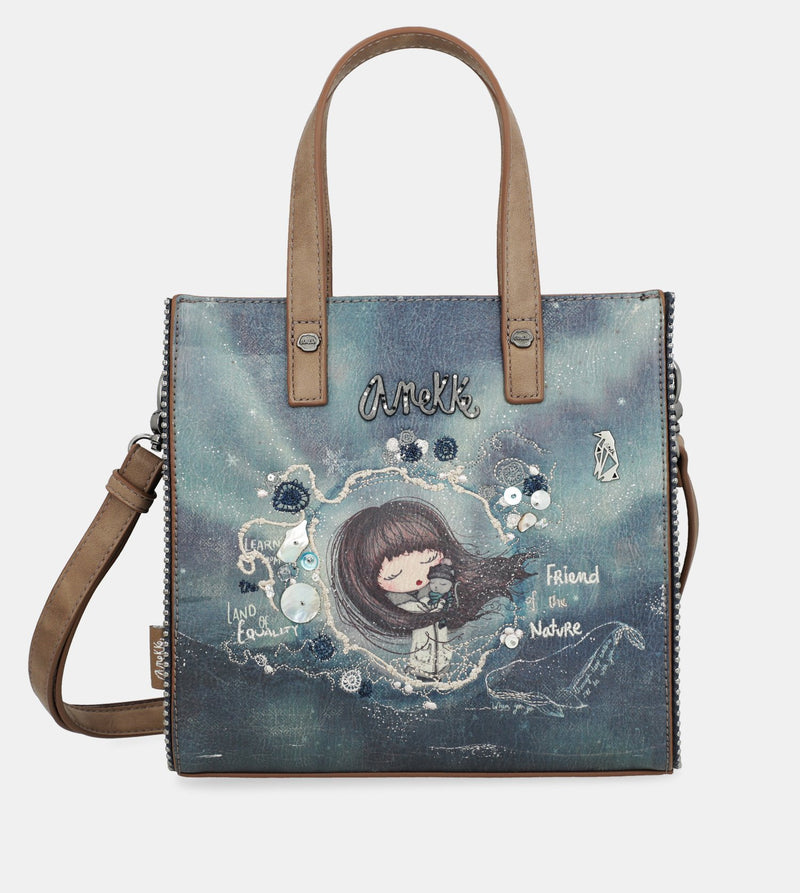 Iceland handbag with short handles