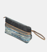 Iceland toiletry bag with a zip closure