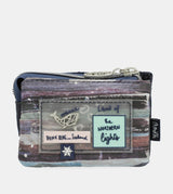 Nature Ocean triple compartment purse