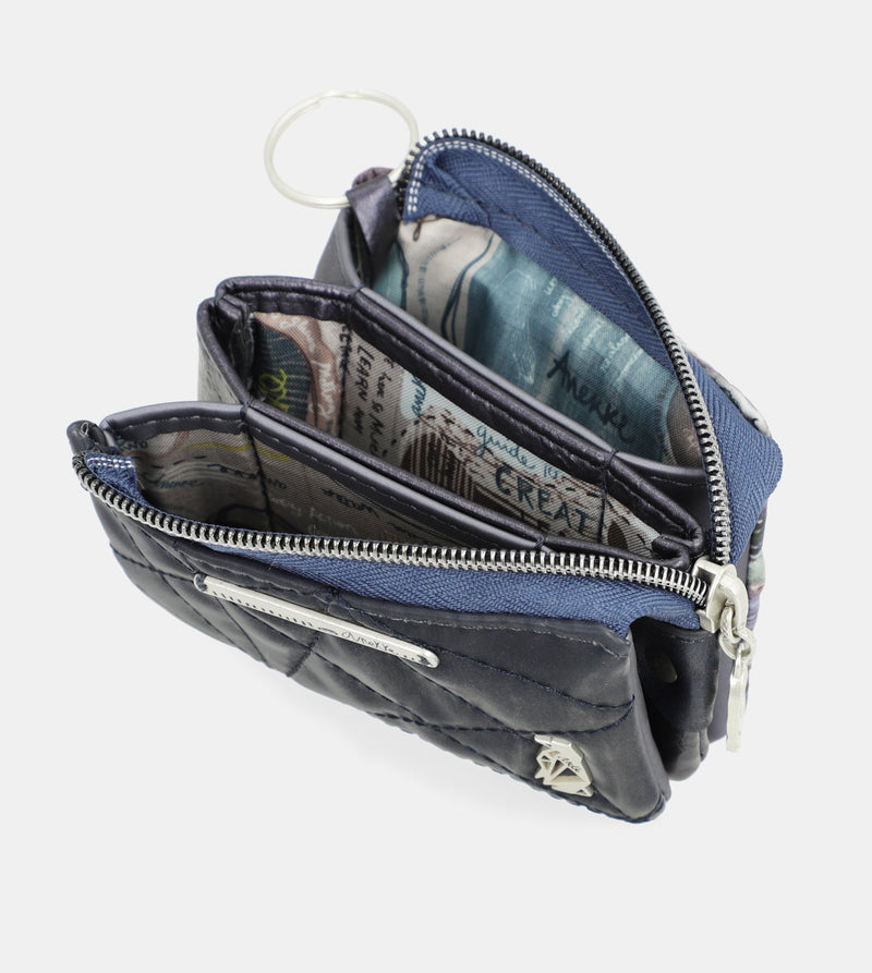 Nature Ocean triple compartment purse