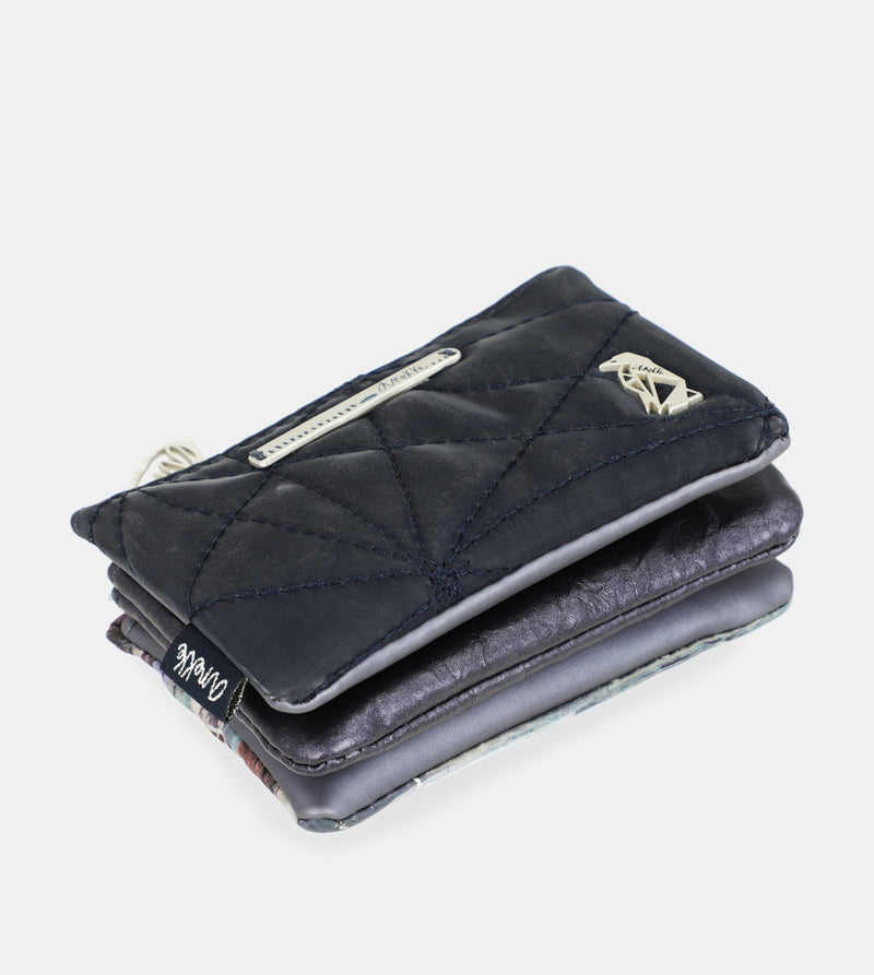 Nature Ocean triple compartment purse